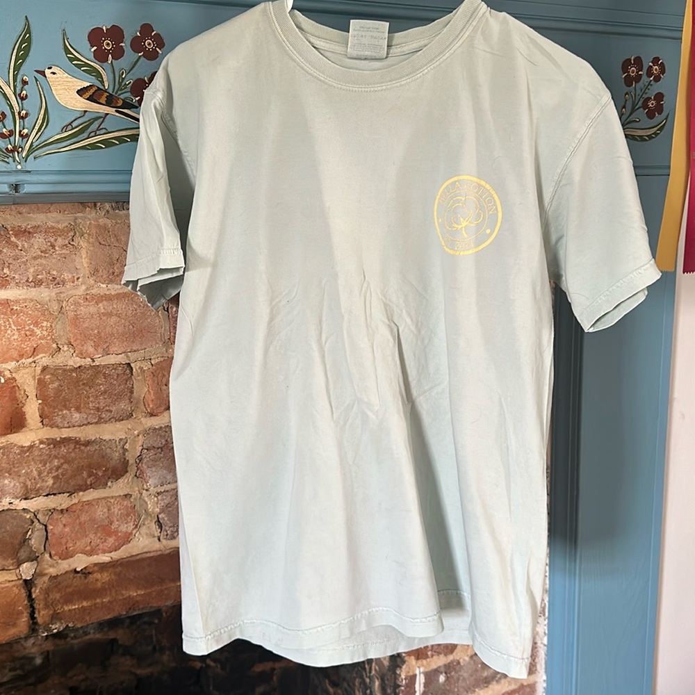 bella Cotton green t shirt